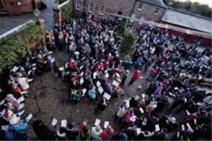 Family Christmas carols at Tatton Park