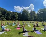 Outdoor Yoga at Tatton Old Hall