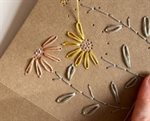Hand Embroidery Workshop: Floral Cards