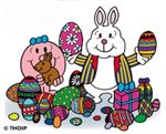 Easter Bunny in the Mansion
