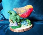 Needle Felting 3D Workshop: Blue Tit or Robin