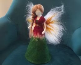 Festive Needle Felting Workshop: Christmas Angels