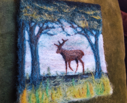 *SOLD OUT* Needle Felting Workshop: Deer In The Forest