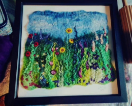 Wet Felting Workshop: Spring at Tatton Park – A Garden in Full Bloom
