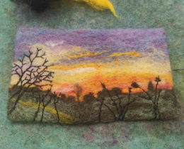 Needle Felting Workshop: Room With A View