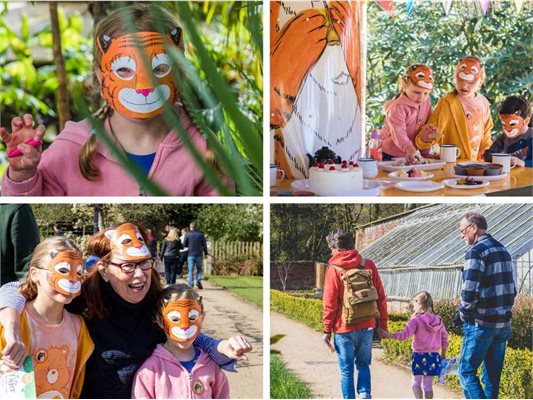 Tiger Garden Trail Collage
