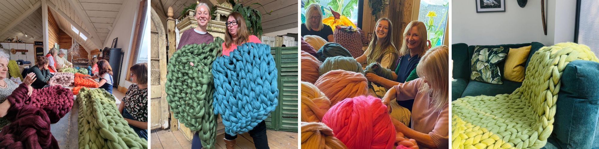 Arm Knitting Collage