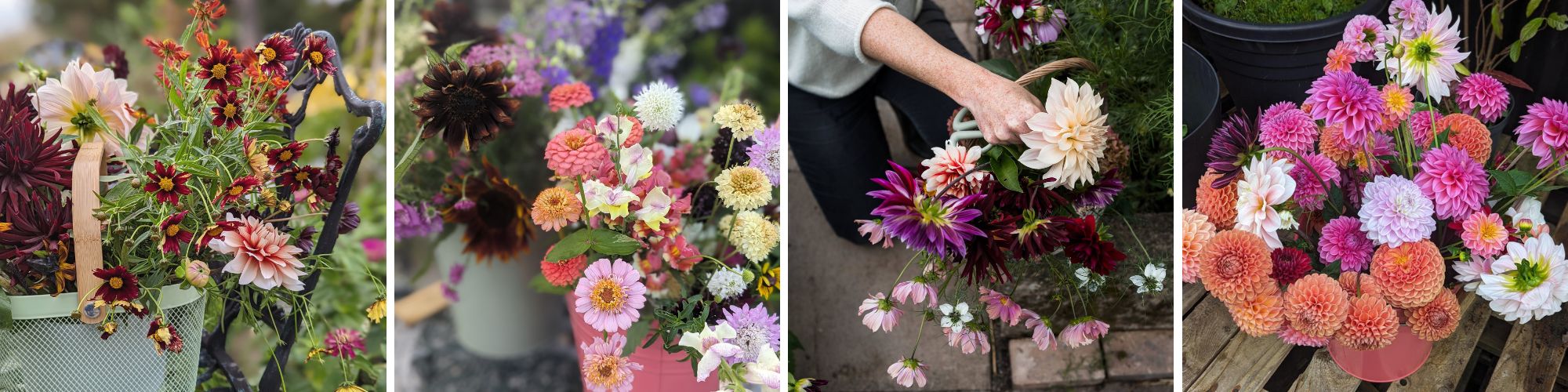 Autumn Floral Collage