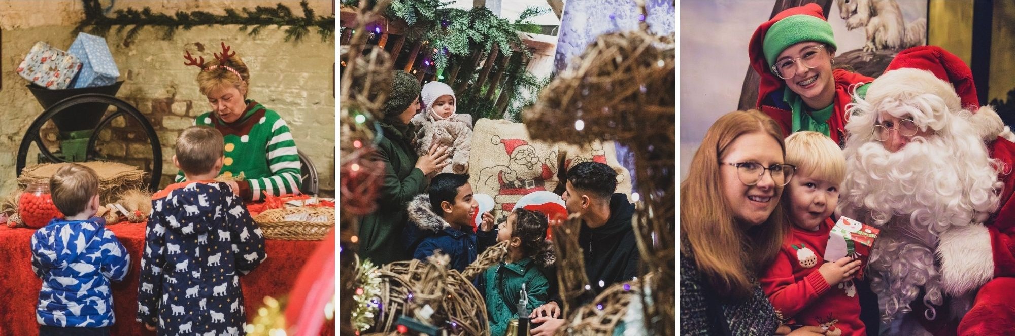 Christmas Farm Collage