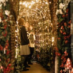 Christmas Mansion square