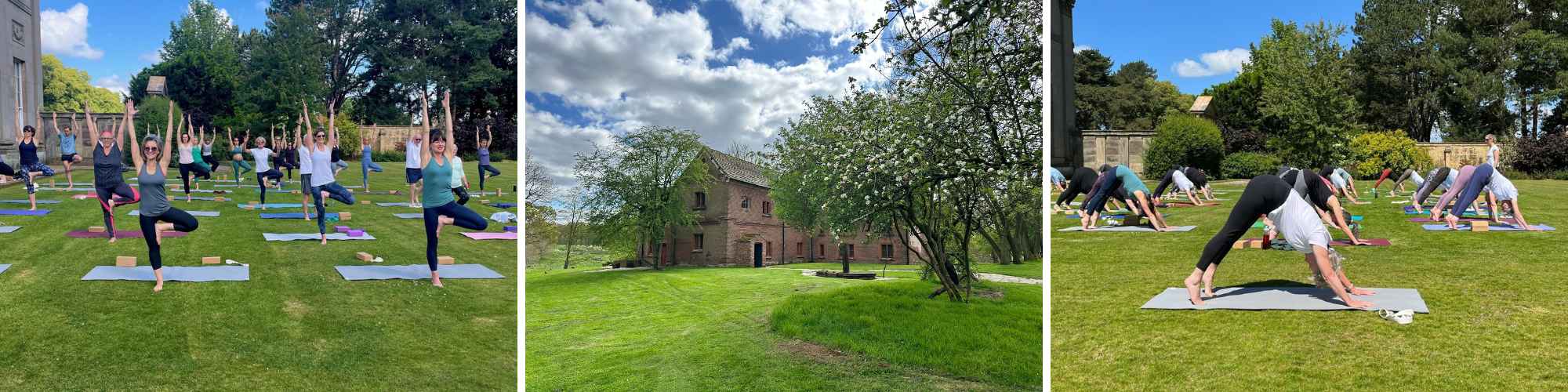 Outdoor Yoga Old Hall