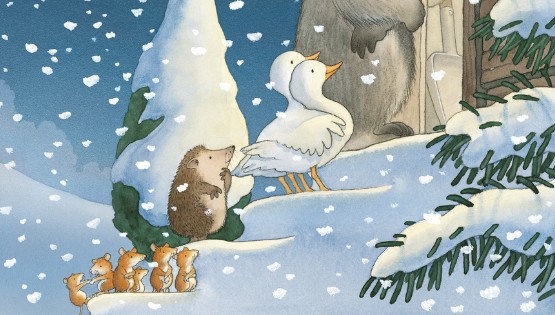 Percy one snowy night tile 555 x 315
