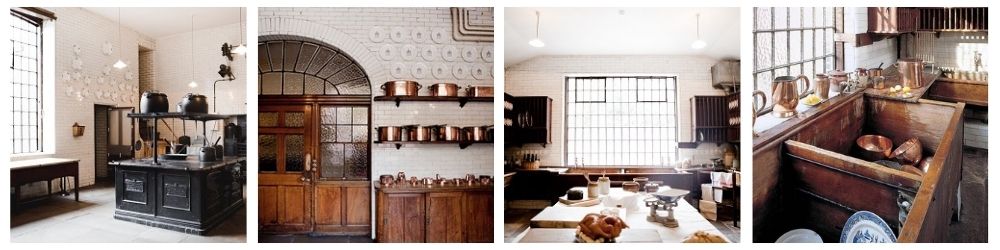 Mansion Kitchen and Scullery collage