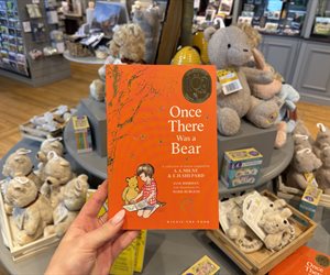 Winnie-the-Pooh in the gift shop