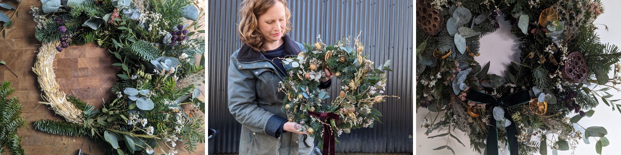 Wreath Collage