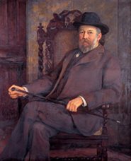 Alan de Tatton Egerton (1845 - 1920) portrait by Marion de Saumarez