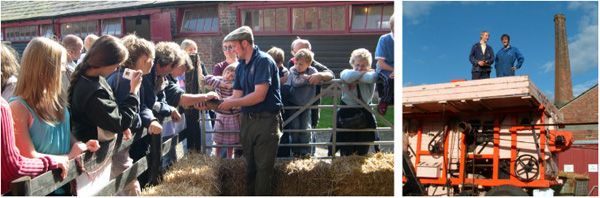 People at Tatton Dale Farm
