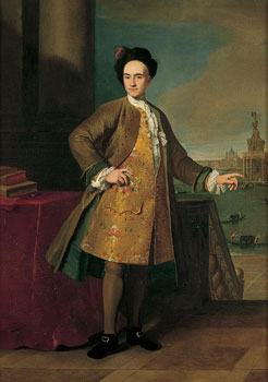 Samuel Egerton (1711 - 1780) Portrait by Bartolomeo Nazari