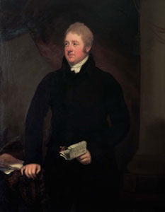 Wilbraham Egerton (1781 - 1856) - portrait by Thomas Stewardson